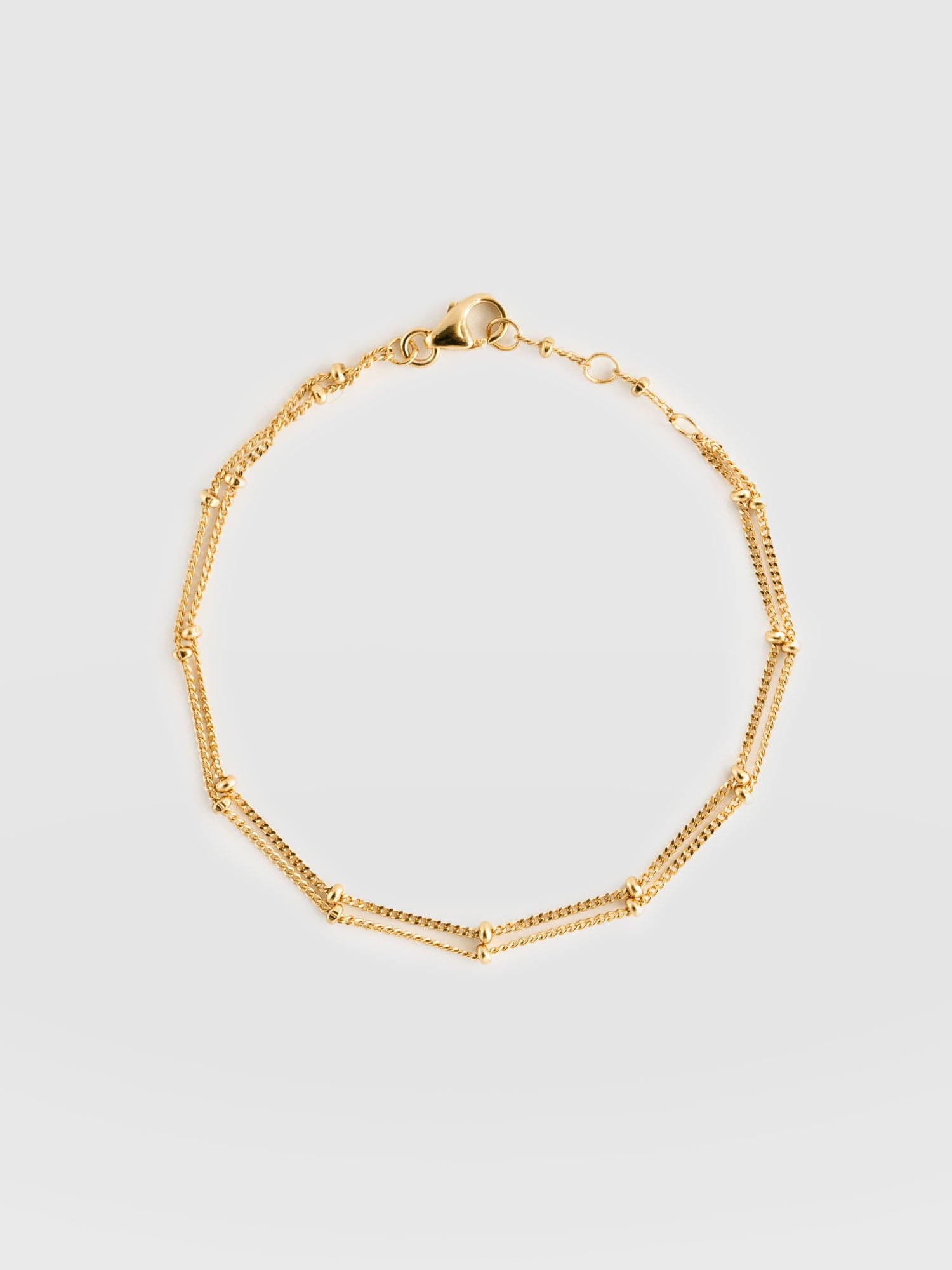 Double Link Lightweight Bracelet, 14K Yellow Gold – Fortunoff Fine Jewelry